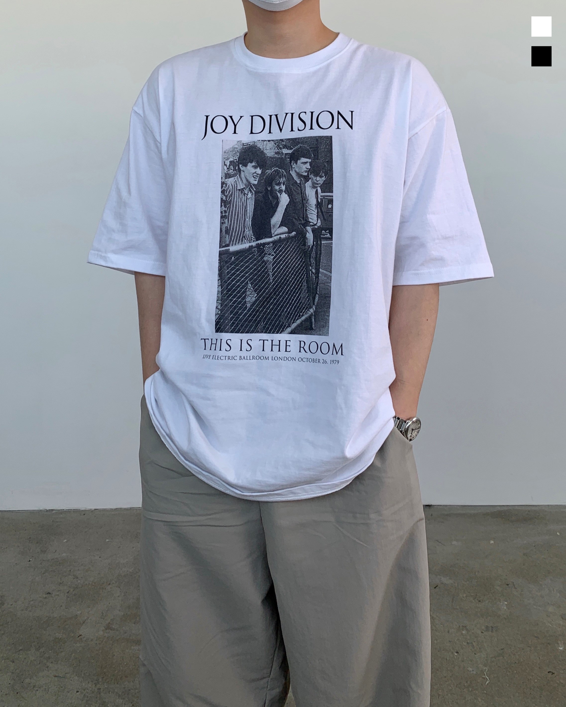 joy division 오버 티셔츠 (2color)