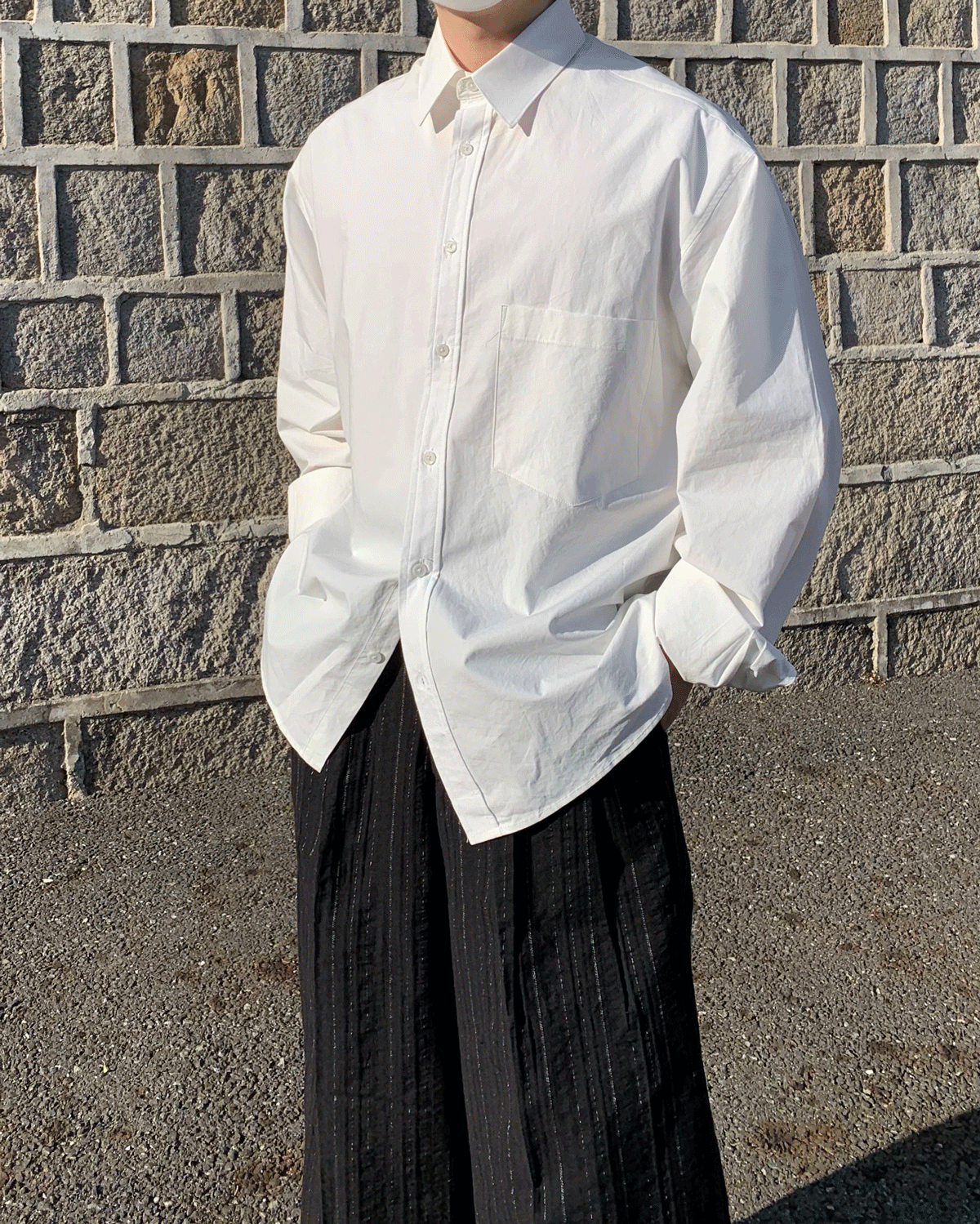 시티보이 오버 셔츠 (3color)
