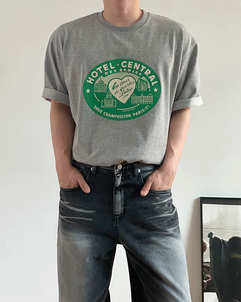 센트럴 하프 티셔츠 (3color)